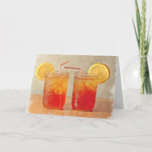 Southern Anniversary  Sweet Tea for Two Card