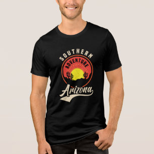 Southern Arizona Adventure: Desert Sun & Open Road Tri-Blend Shirt