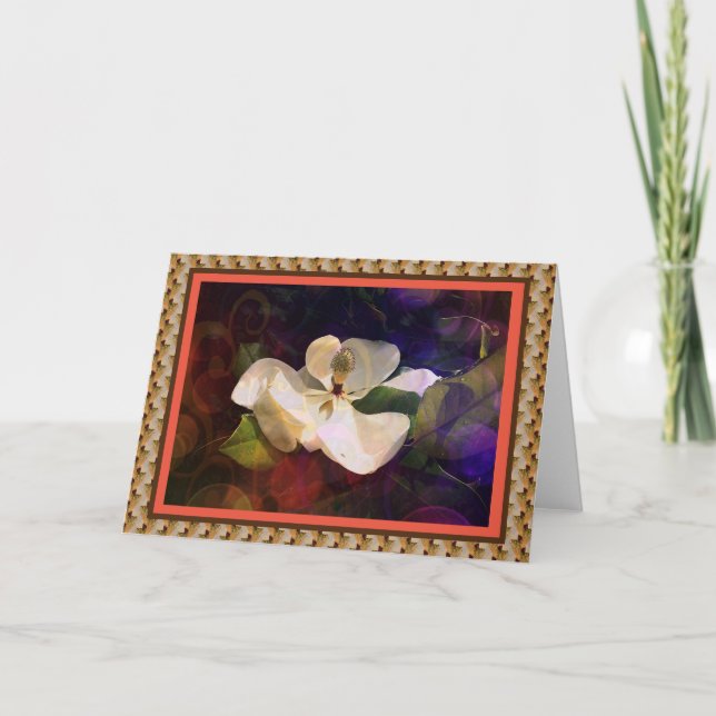 Southern Belle Blank Greeting Card (Front)