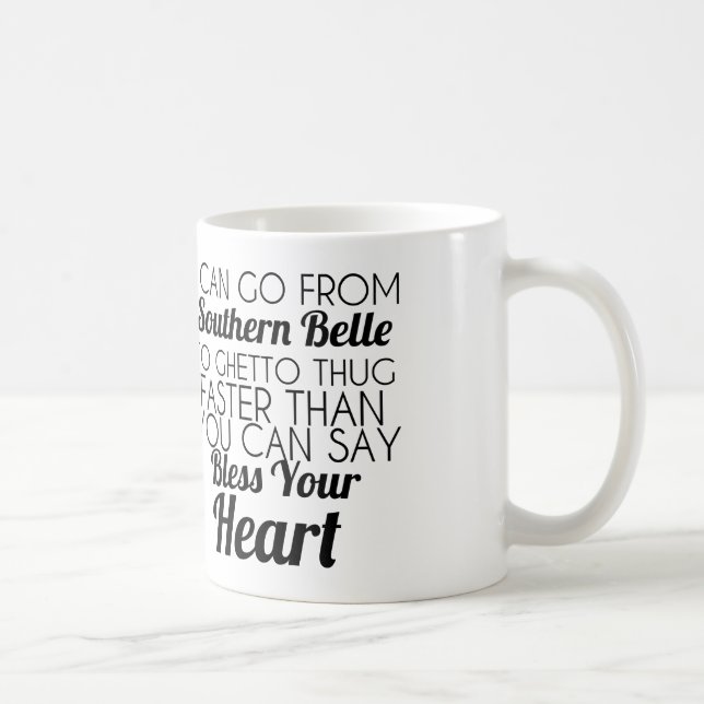 southern belle coffee mug (Right)