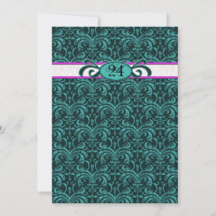 Southern Belles & Vampires Theme Party Gothic Invitation