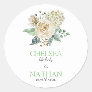 Southern Blooms Classic Round Sticker