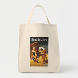 Southern British Railways Family on Beach Tote Bag