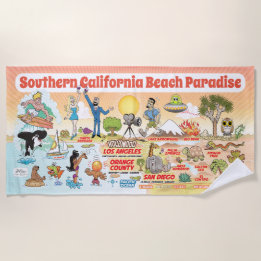 Southern California Beach Paradise Blanket