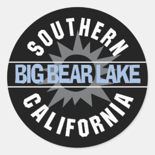 Southern California - Big Bear Lake Classic Round Sticker