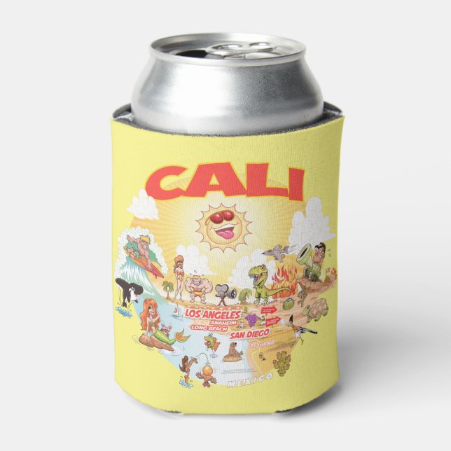 Southern California CALI Can Cooler (Can Front)