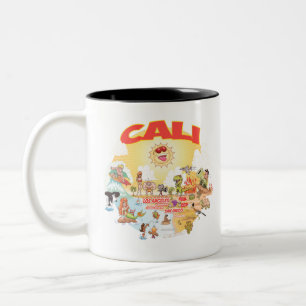 Southern California CALI Two-Tone Coffee Mug