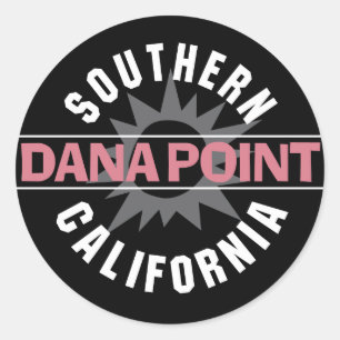 Southern California - Dana Point Classic Round Sticker