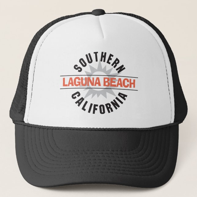 Southern California Laguna Beach Trucker Hat (Front)
