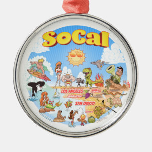 Southern California Ornament