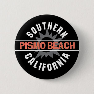 Southern California - Pismo Beach 6 Cm Round Badge
