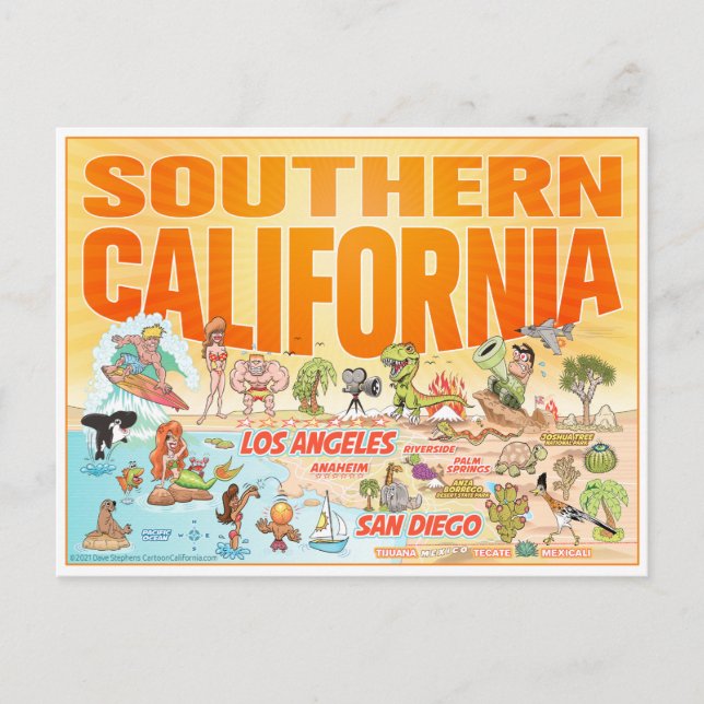Southern California Postcard (Front)