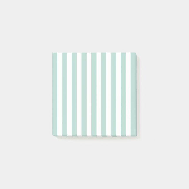 Southern California Retro Stripes Customisable Post-it Notes (Front)