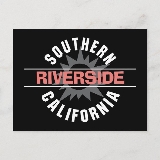Southern California - Riverside Postcard (Front)