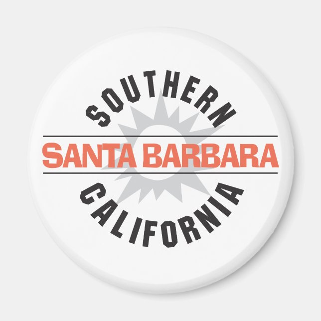 Southern California - Santa Barbara Magnet (Front)