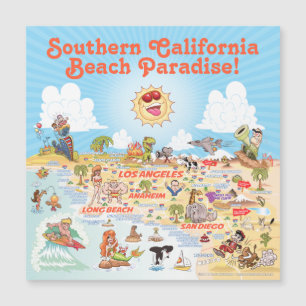 Southern California Souvenir Magnet