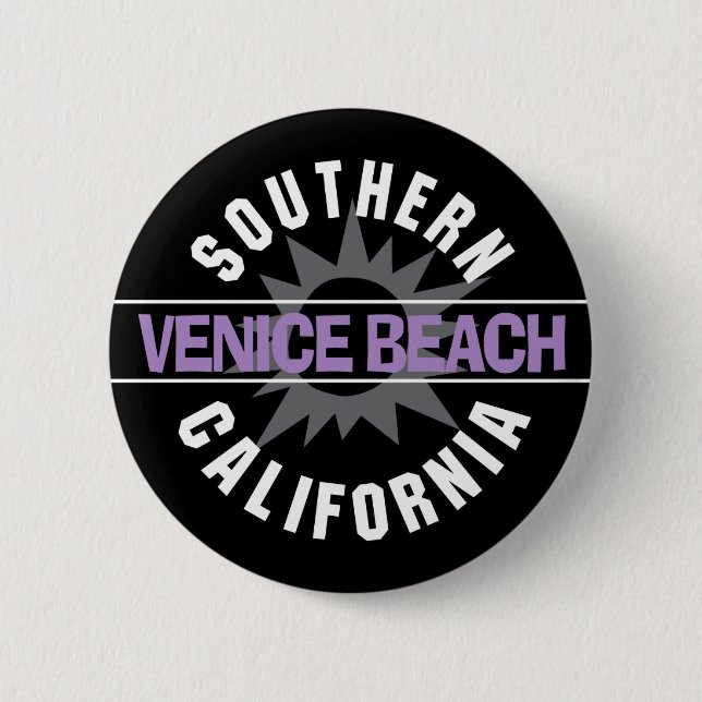 Southern California - Venice Beach 6 Cm Round Badge (Front)