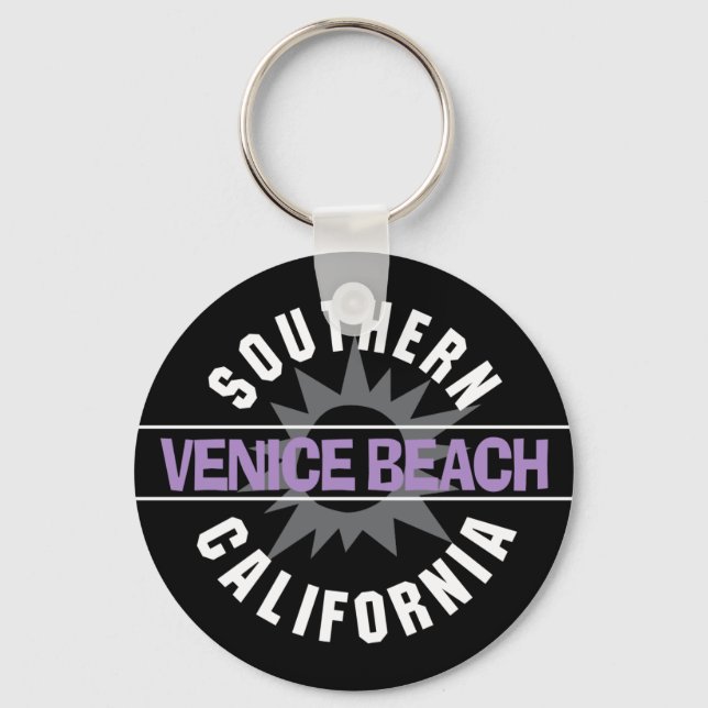 Southern California - Venice Beach Key Ring (Front)