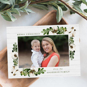 Southern Charm   Holiday Photo Card
