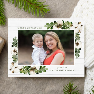 Southern Charm   Holiday Photo Postcard