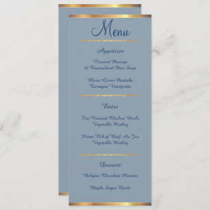 Southern Charm, Wedding Menu