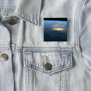 Southern Chile's Laguna San Rafael National Park. 15 Cm Square Badge