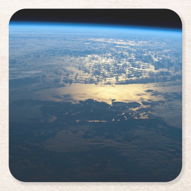 Southern Chile's Laguna San Rafael National Park. Square Paper Coaster (Front)