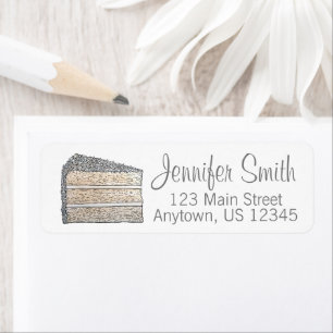 Southern Coconut Frosting Layer Cake Slice Dessert