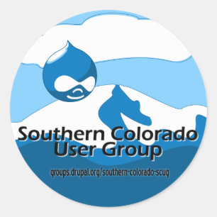 Southern Colorado User Group Classic Round Sticker