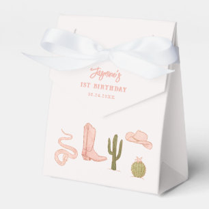 Southern Cowgirl Birthday Party Favour Box