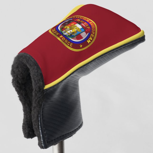 Southern European Task Force (SETAF) Golf Head Cover (3/4 Front)
