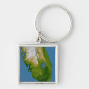 Southern Florida Key Ring