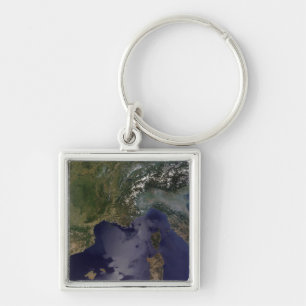 Southern France and Northern Italy Key Ring