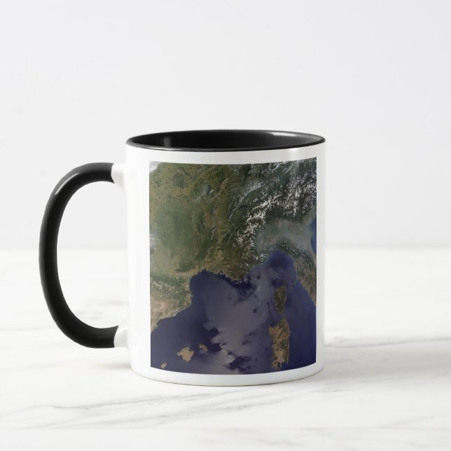 Southern France and Northern Italy Mug (Left)