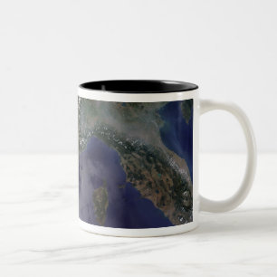Southern France and Northern Italy Two-Tone Coffee Mug