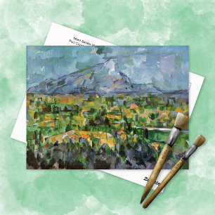 Southern France Mountain Landscape Paul Cezanne Postcard