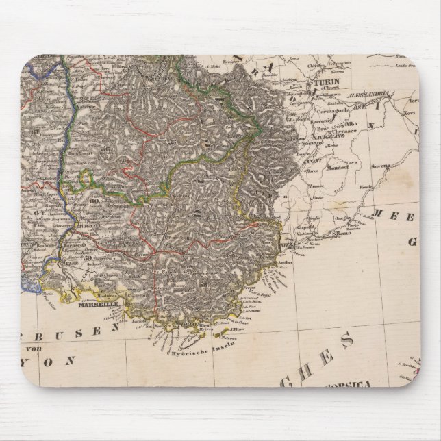 Southern France Mouse Mat (Front)