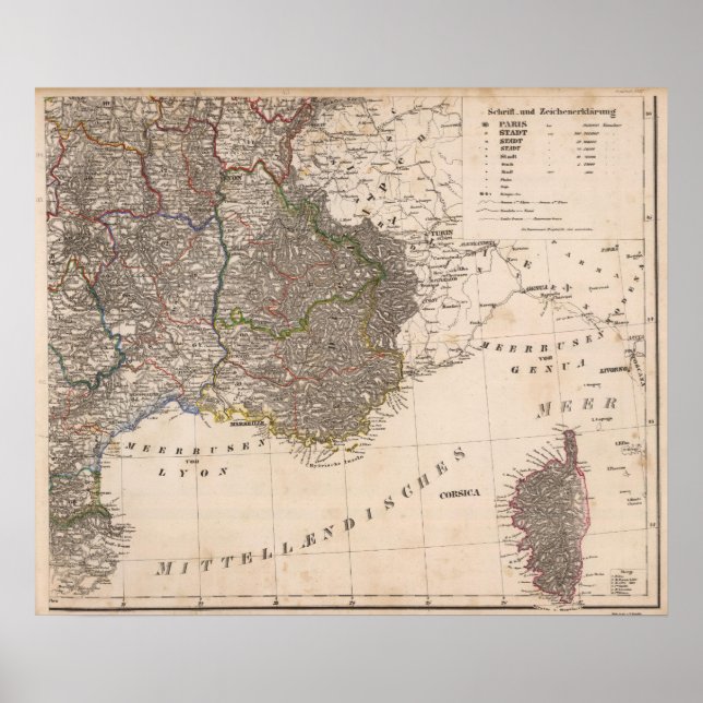 Southern France Poster (Front)