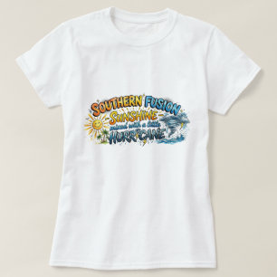 Southern Fusion Sunshine Hurricane Sassy Tropical T-Shirt