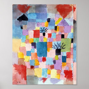 Southern Gardens : Paul Klee 1919 Poster