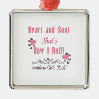 Southern Girls Rock Metal Tree Decoration