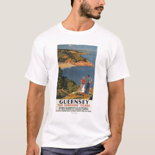 Southern/Great Western Rail Couple on Cliff T-Shirt