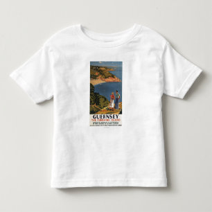 Southern/Great Western Rail Couple on Cliff Toddler T-Shirt