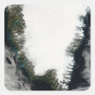 Southern Greenland Square Sticker