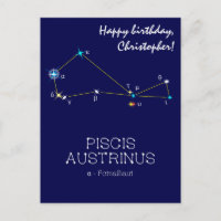 Southern Hemisphere Constellation Piscis Austrinus