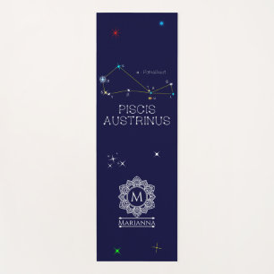Southern Hemisphere Constellation Piscis Austrinus Yoga Mat
