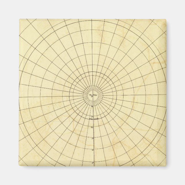 Southern Hemisphere Outline Magnet (Front)