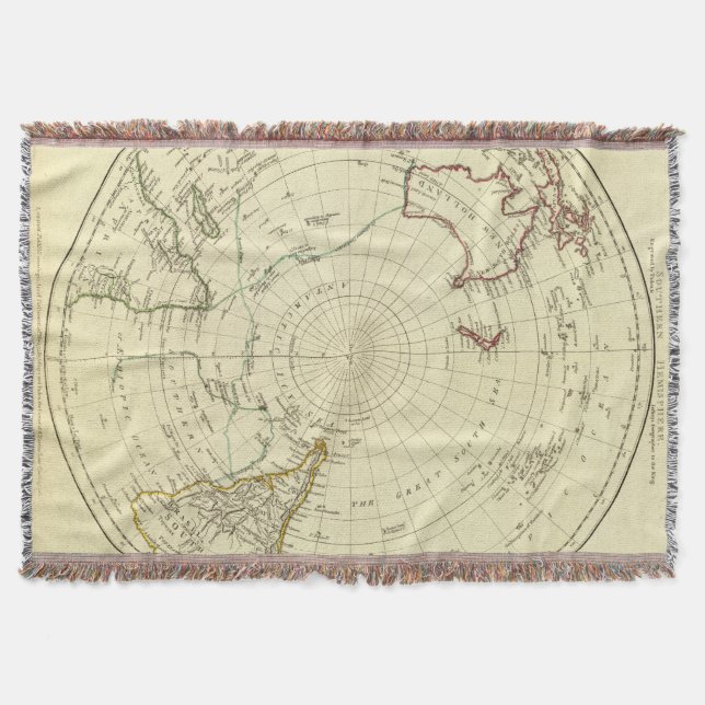 Southern Hemisphere Throw Blanket (Front)