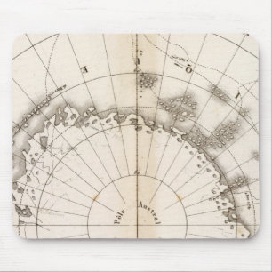 Southern Ice Chart Mouse Mat