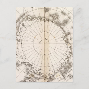 Southern Ice Chart Postcard